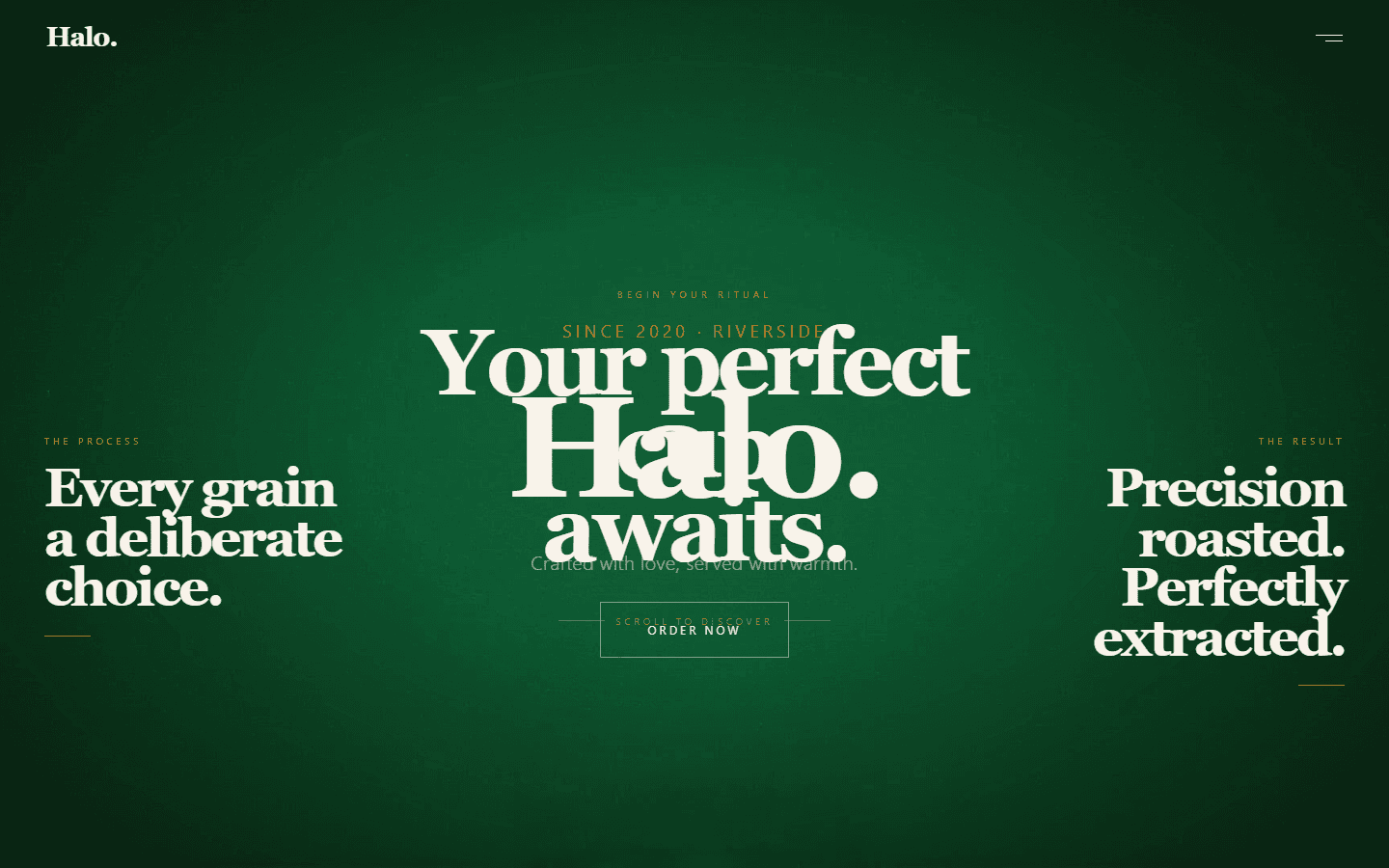 Halo. Coffee